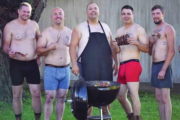 A Solid BBQ Recipe and the Dad Bod Calendar Turned Veterans Q into a